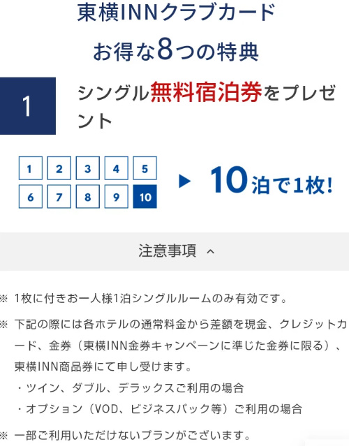 東横インの10ポイントの使い方を完全解説！ - 生活情報ナビ - お得  